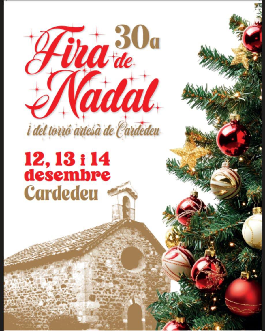Fira dels Torrons a Cardedeu 12,13 i 14 de Desembre